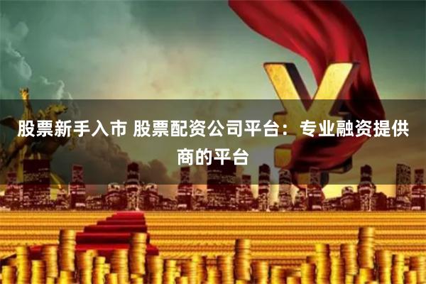 股票新手入市 股票配资公司平台：专业融资提供商的平台